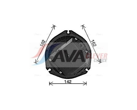 Electric Motor, interior blower CT8082 Ava Quality Cooling, Image 3