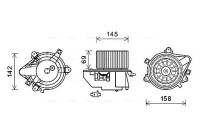 Electric Motor, interior blower FT8419 Ava Quality Cooling