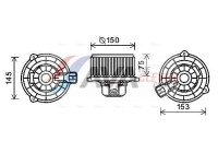 Electric Motor, interior blower KA8243 Ava Quality Cooling