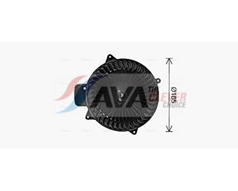 Electric Motor, interior blower MS8765 Ava Quality Cooling
