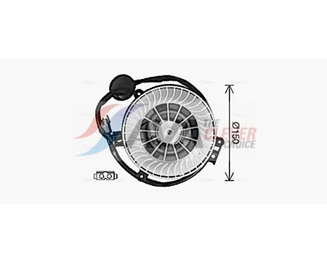 Electric Motor, interior blower MS8771 Ava Quality Cooling