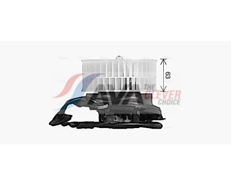 Electric Motor, interior blower MS8771 Ava Quality Cooling, Image 2