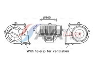 Electric Motor, interior blower RT8594 Ava Quality Cooling