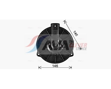 Electric Motor, interior blower VO8306 Ava Quality Cooling, Image 4