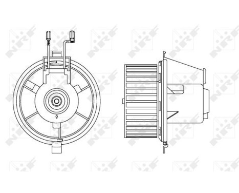 Heater fan 34165 NRF, Image 7