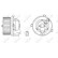 Heater fan 34168 NRF