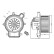 Heater fan 34270 NRF