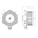 Heater fan 34298 NRF, Thumbnail 2