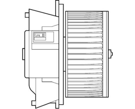 Heater fan AB 107 000P Mahle, Image 2