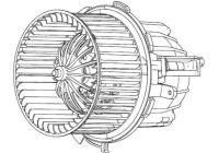 Heater fan AB 115 000P Mahle