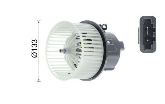 Heater fan AB 120 000P Mahle, Image 11
