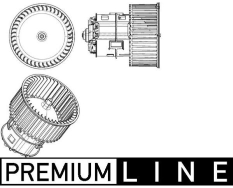 Heater fan AB 182 000P Mahle, Image 3