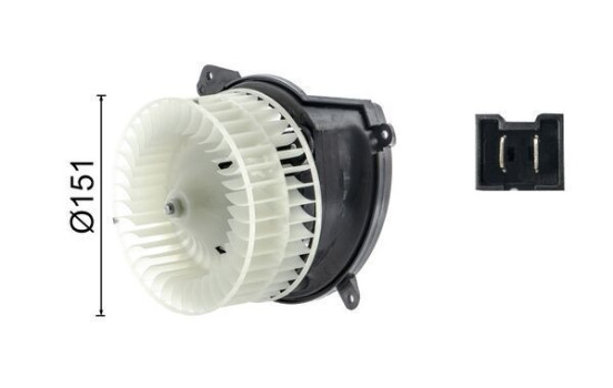 Heater fan AB 222 000S Mahle, Image 11