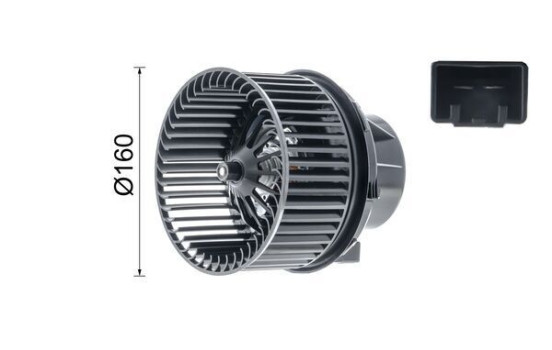 Heater fan AB 241 000P Mahle, Image 10