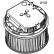 Heater fan AB 262 000P Mahle