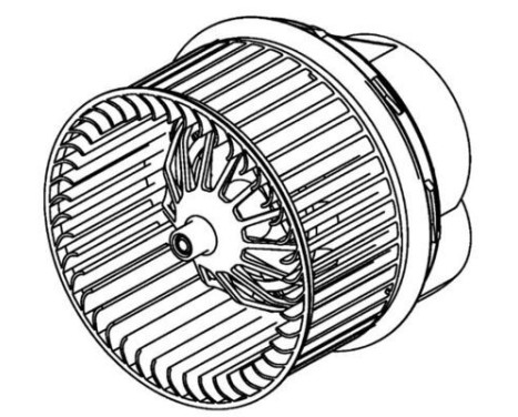 Heater fan AB 265 000P Mahle