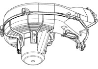 Heater fan AB 29 000P Mahle