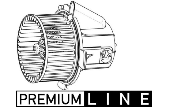 Heater fan AB 32 000P Mahle