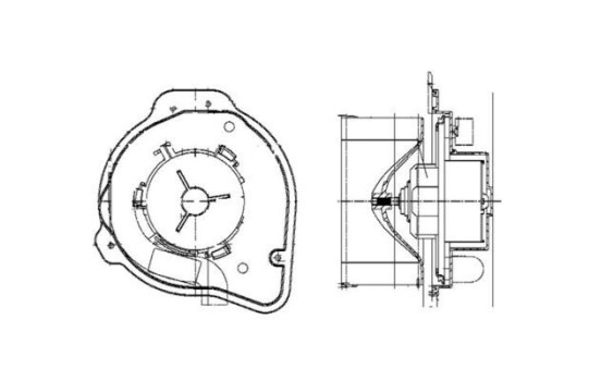Heater fan AB 58 000P Mahle, Image 3