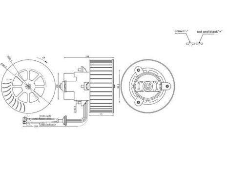 Heater fan AB 6 000S Mahle, Image 2