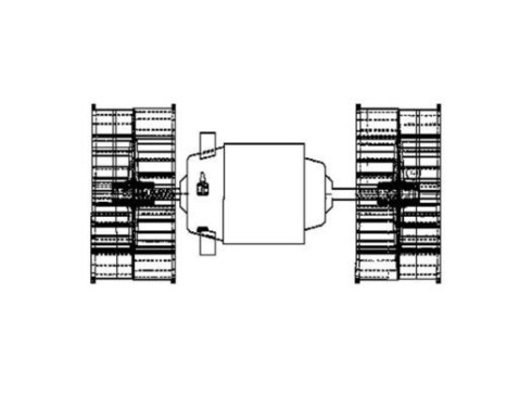 Heater fan AB 77 000P Mahle, Image 3