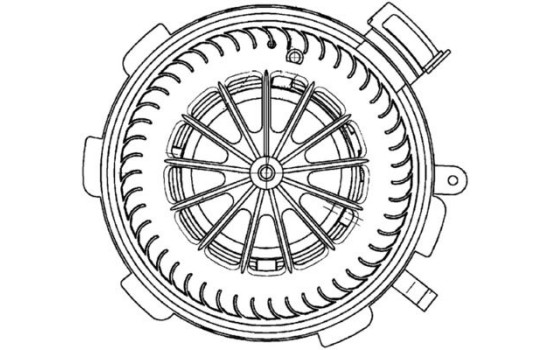 Heater fan AB 89 000P Mahle, Image 4