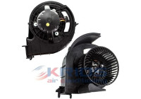 Heater fan motor