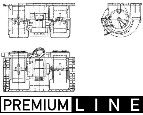 Interior Blower BEHR *** PREMIUM LINE ***, Image 2