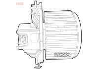 Interior Blower DEA09070 Denso