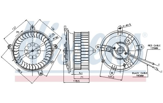 Interior ventilation 87041 Nissens