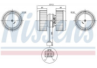 Interior ventilation 87238 Nissens