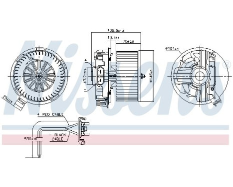 Interior ventilation 87385 Nissens