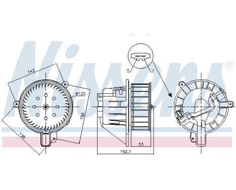 Interior ventilation 87547 Nissens