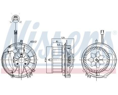 Interior ventilation 87587 Nissens