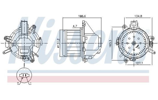 Interior ventilation 87596 Nissens