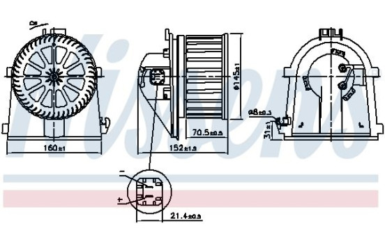 Interior ventilation 87598 Nissens
