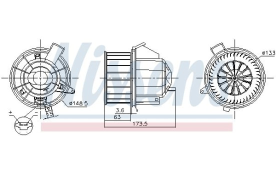 Interior ventilation 87617 Nissens