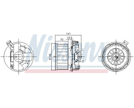 Interior ventilation 87619 Nissens