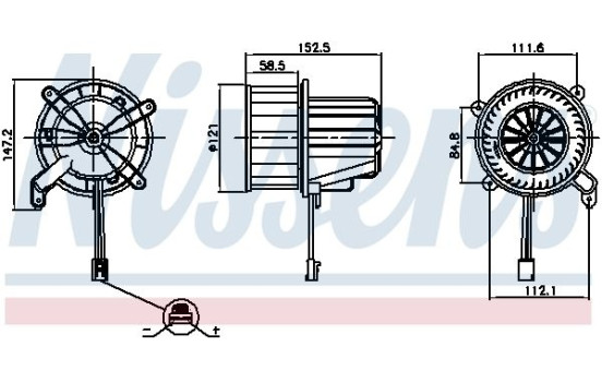 Interior ventilation 87621 Nissens