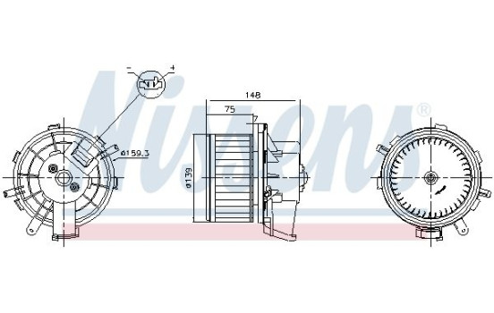 Interior ventilation 87622 Nissens