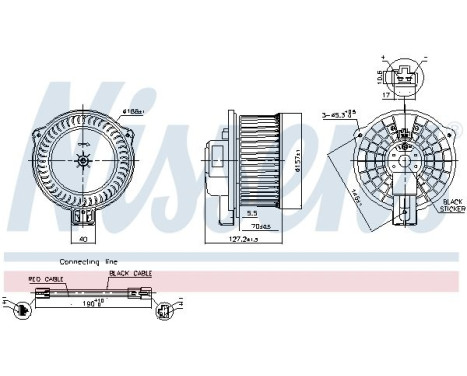 Interior ventilation 87630 Nissens