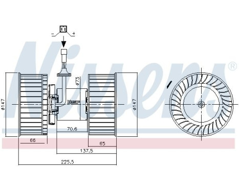 Interior ventilation 87640 Nissens