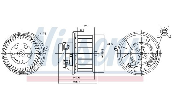 Interior ventilation 87643 Nissens
