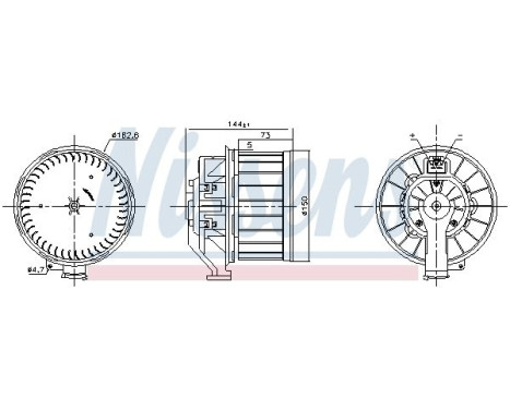 Interior ventilation 87646 Nissens