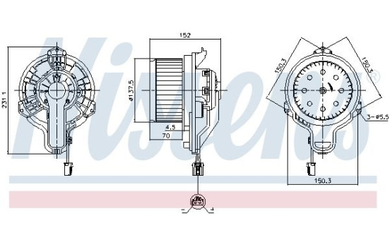 Interior ventilation 87648 Nissens