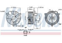 Interior ventilation 87649 Nissens
