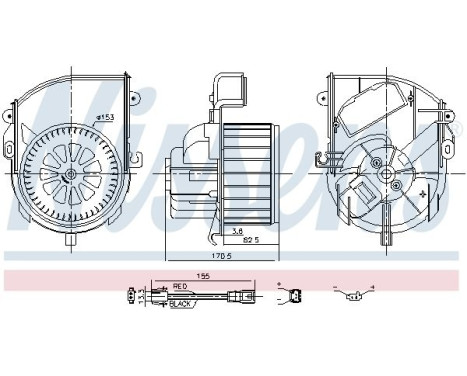 Interior ventilation 87651 Nissens