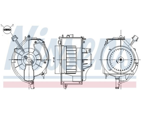 Interior ventilation 87669 Nissens