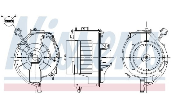 Interior ventilation 87669 Nissens