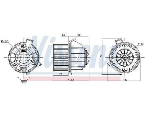 Interior ventilation 87679 Nissens